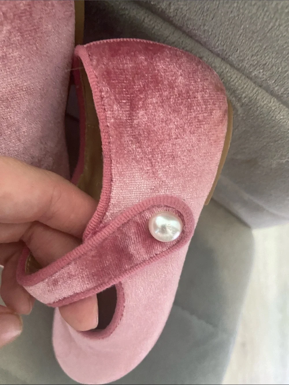 Mini Melissa Pink Girls' Mary Jane Shoes with Bow Embellishment